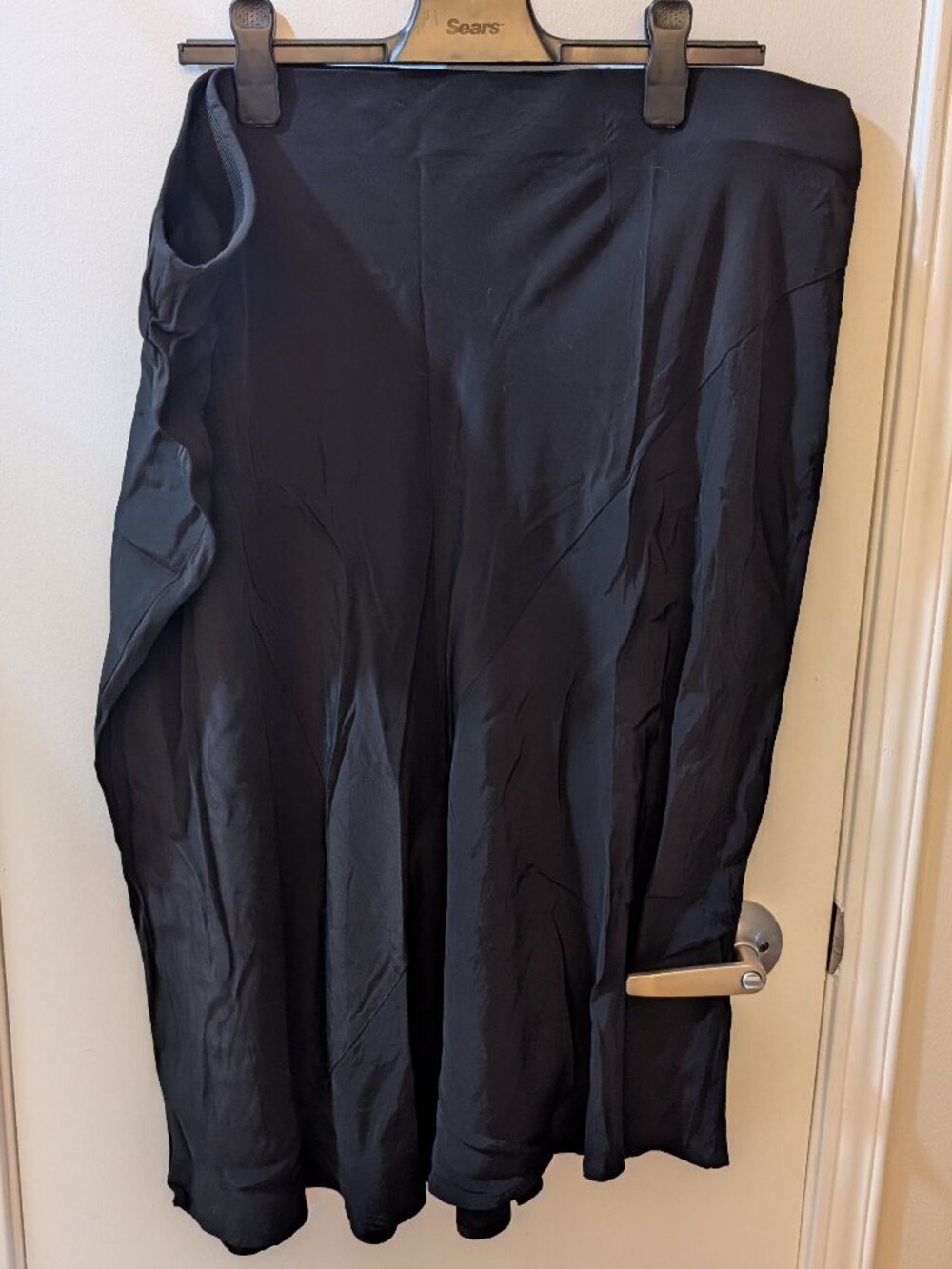 Ava & Viv 3/4 length black skirt - size 2x